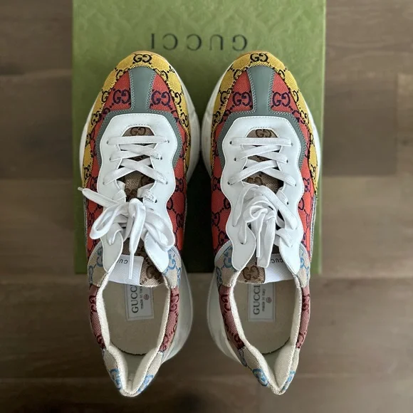Shoes | Gucci Multicolor Rhyton Sneakers | Poshmark display picture 3